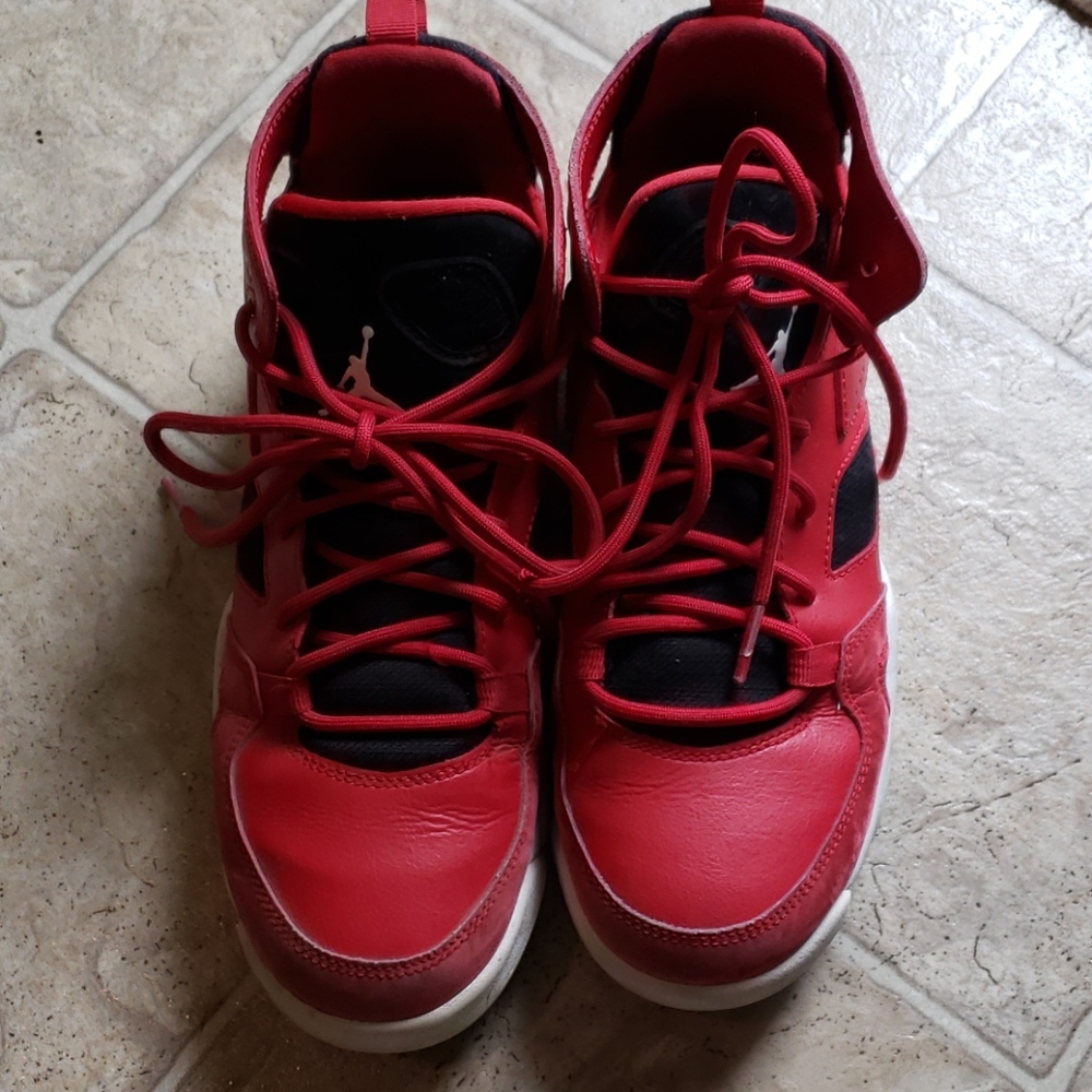 Red & Black Jordan's